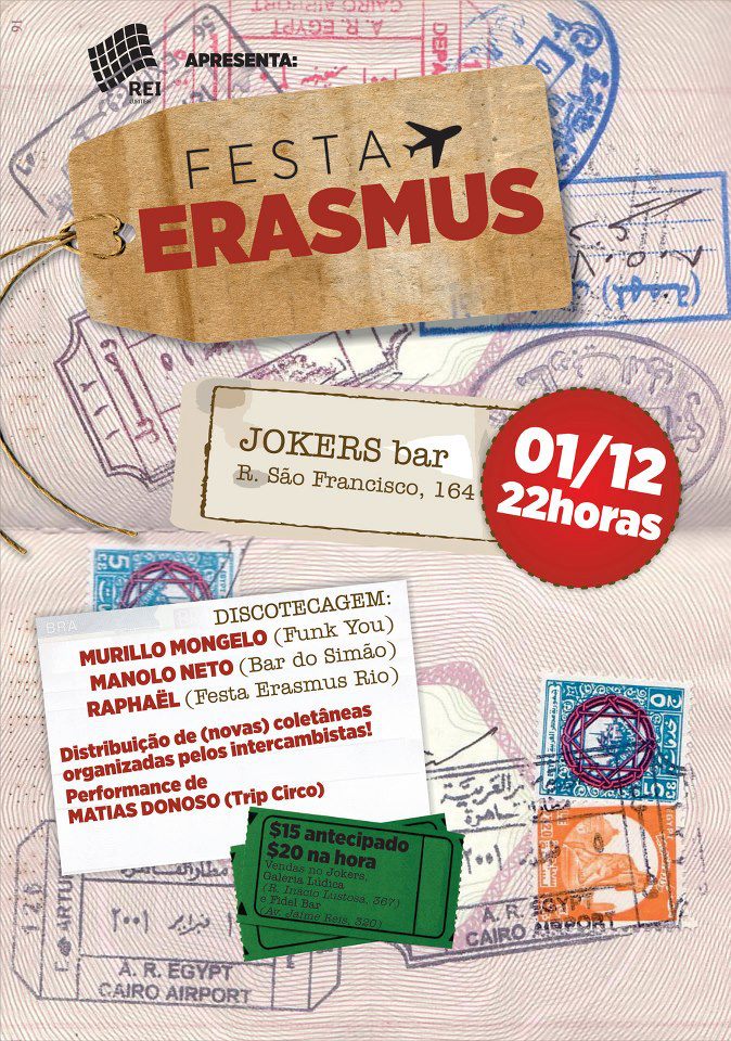 01/12 – Festa Erasmus