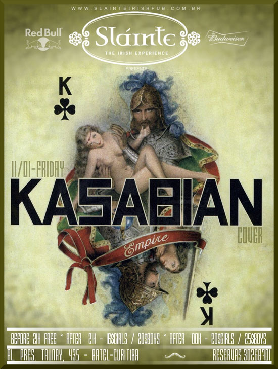 11/01 – Kasabian cover