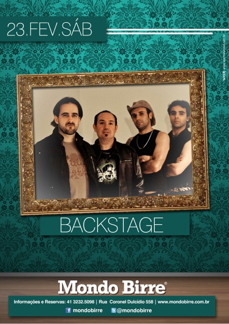 23/02 – Backstage