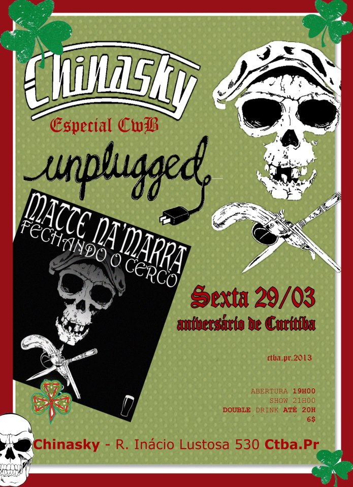 29/03 – Aniversário de Curitiba – Especial Unplugged