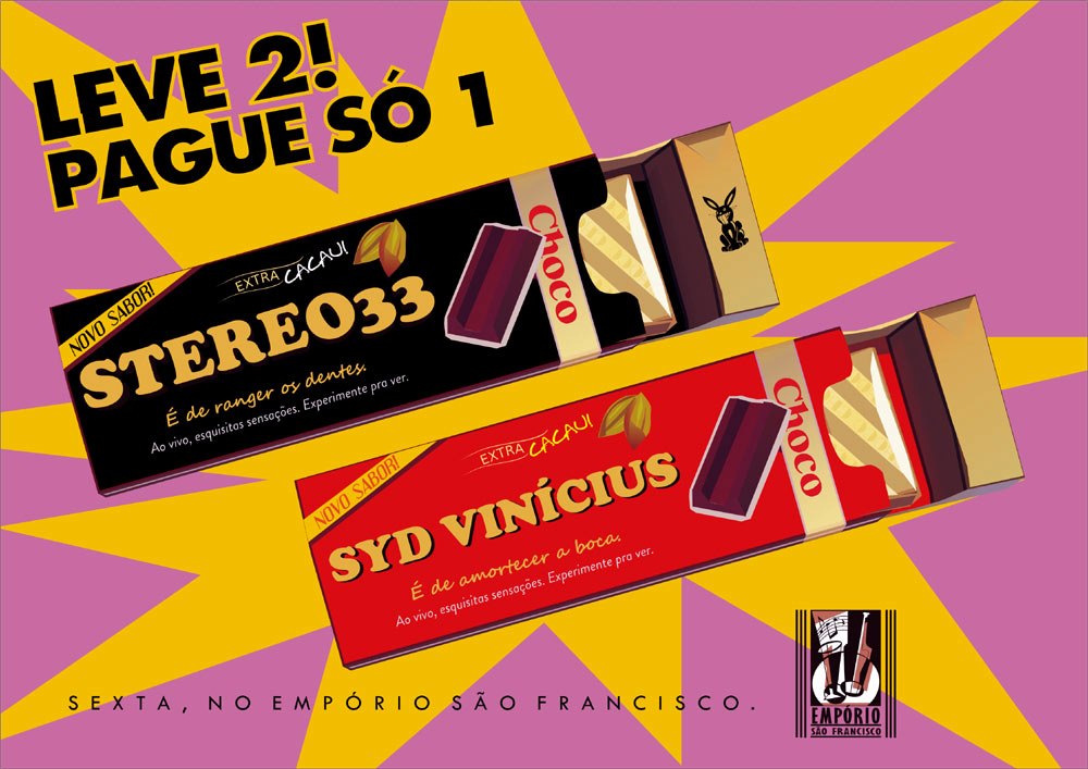 19/04 – Stereo 33 e Syd Vinicius