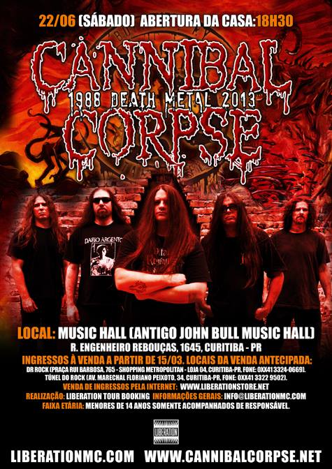 22/06 – Cannibal Corpse