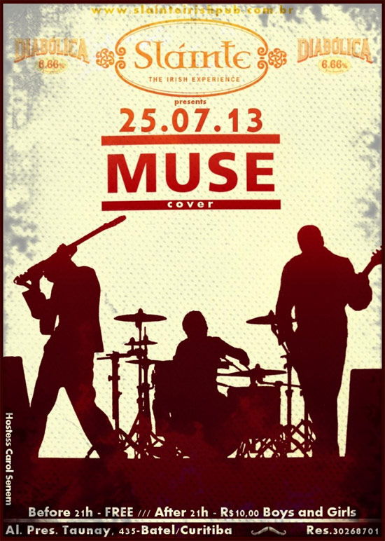25/07 – Muse cover